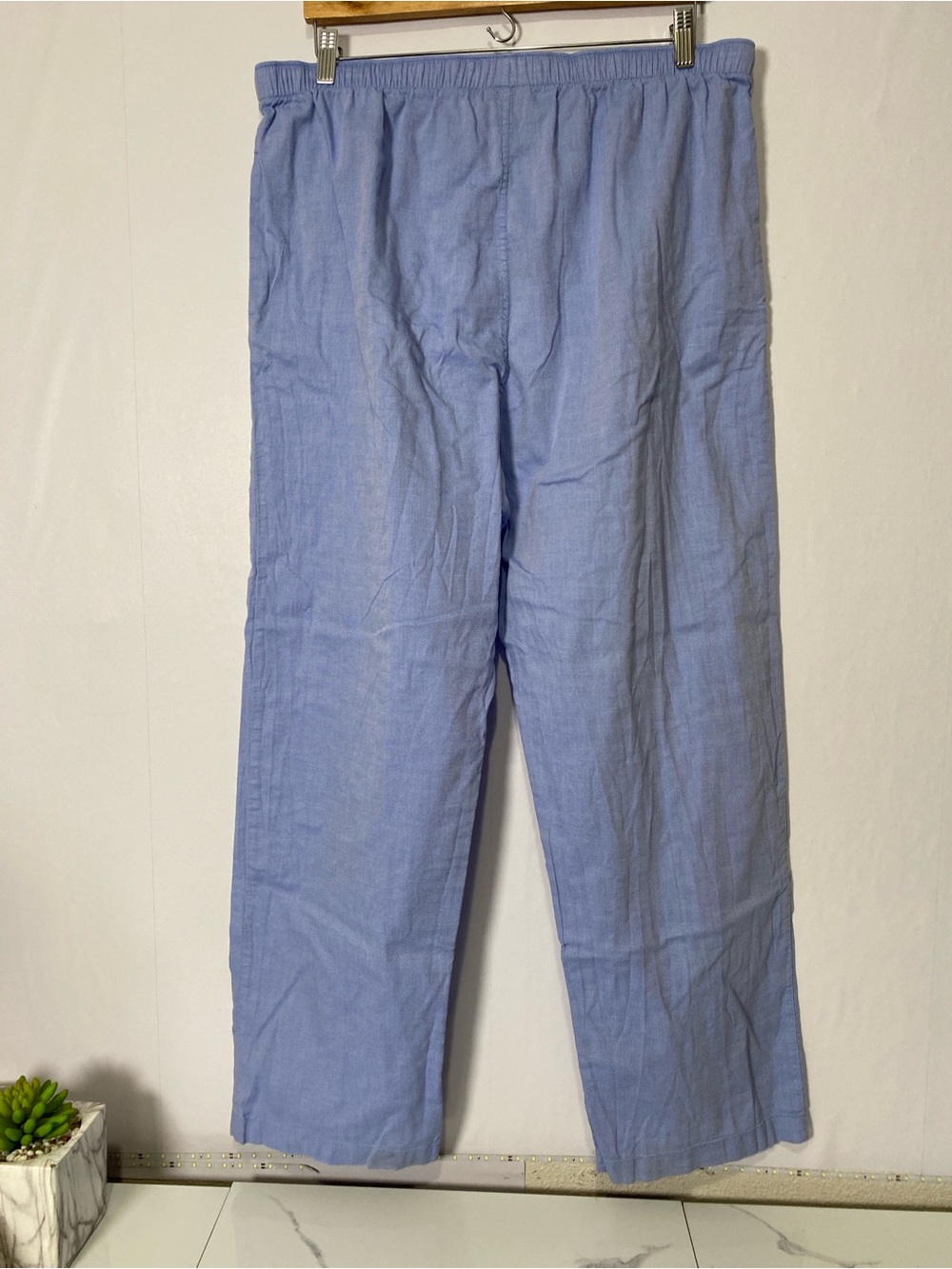 POLO RALPH LAUREN Sleepwear Men's Size Large Light Blue Cotton Loungewear - Picture 3 of 8